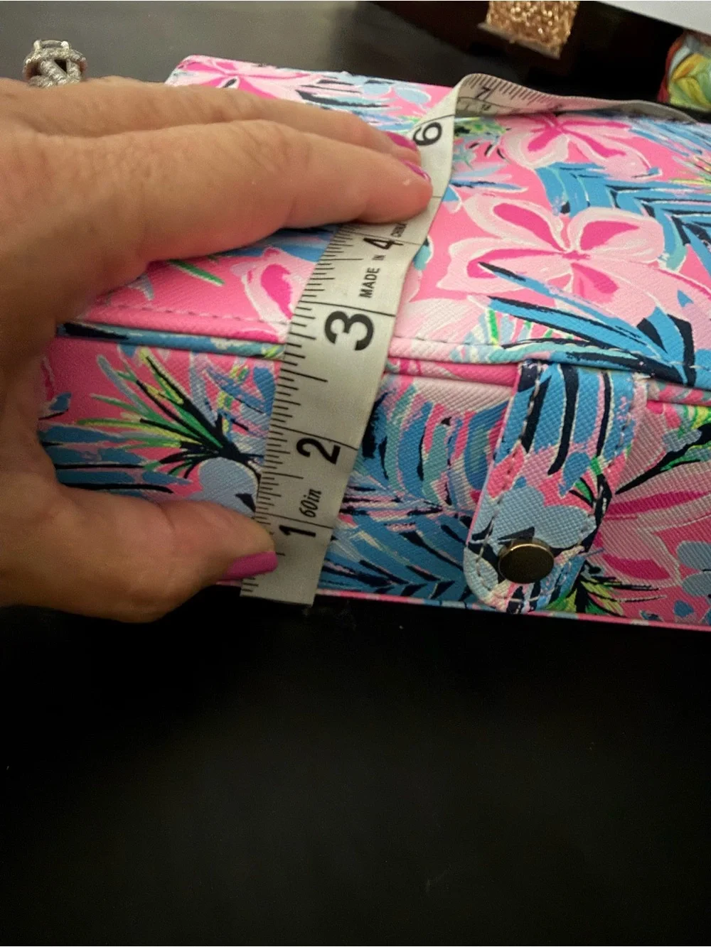 Lilly Pulitzer Cockatoo Pretty in Pink Jewelry Box
